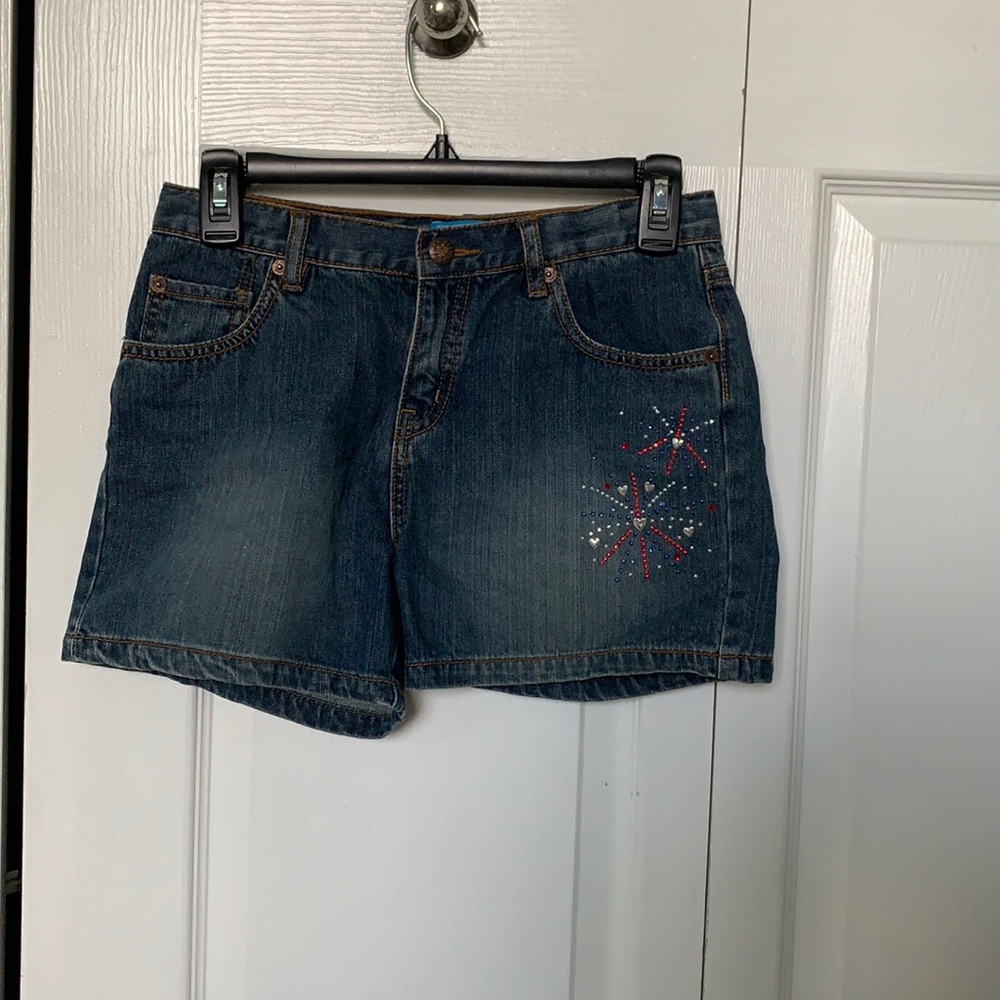 dark was jean short